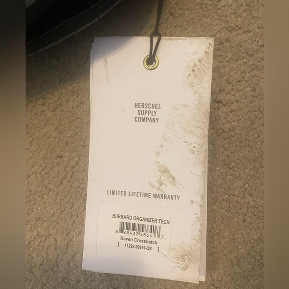 BNWT HERSCHEL MONOPOLY BURRARD ORGANIZER TECH GRAY - Picture 4 of 4